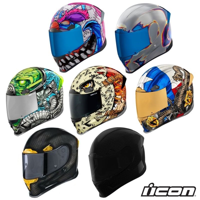 Icon Airframe Pro Full Face Street Motorcycle Helmet - Pick Size/Color-0