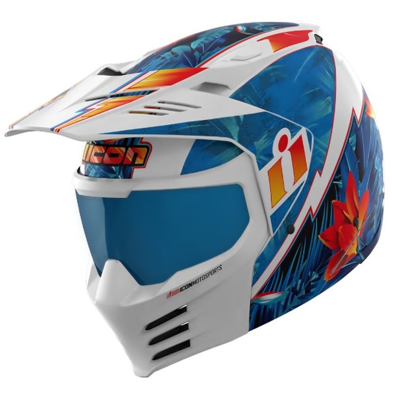 Icon Elsinore Full Face Modular Street/Aventure Touring Motorcycle Helmet-266398