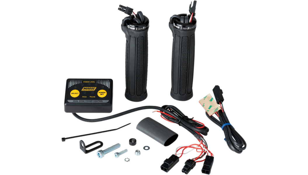 Moose Utility Division Heated Hand Grip Kit for 7/8" ATV Thumb Warmer USA-0