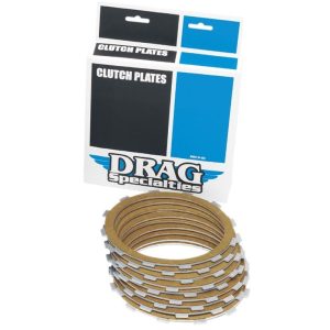 Drag Specialties Clutch Friction Aramid Fiber Plate Set '98-'17 Big Twin Harley-0