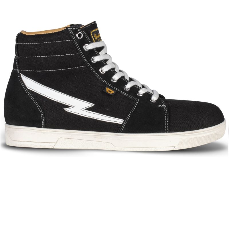 2024 cortech The Slayer Canvas Men Street Motorcycle Black Shoes Pick Size-265272