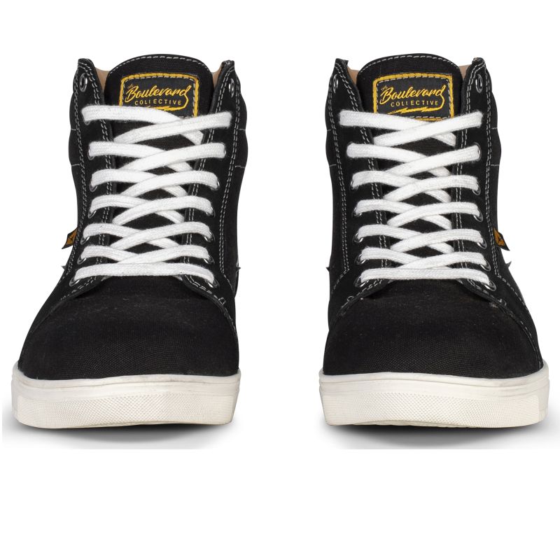 2024 cortech The Slayer Canvas Men Street Motorcycle Black Shoes Pick Size-265275