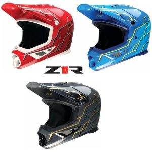 2024 Z1R Rise 2.0 Motocross Offroad ATV Helmet - Pick Size & Color-0