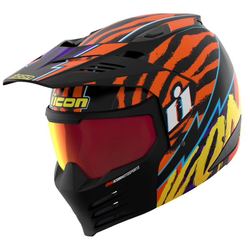 Icon Elsinore Full Face Modular Street/Aventure Touring Motorcycle Helmet-271291