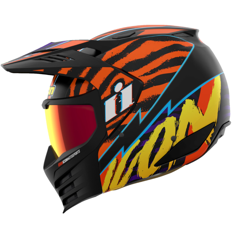 Icon Elsinore Full Face Modular Street/Aventure Touring Motorcycle Helmet-271293