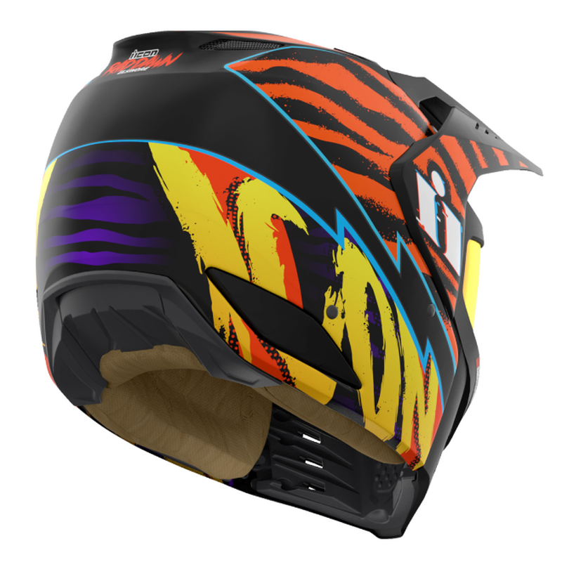 Icon Elsinore Full Face Modular Street/Aventure Touring Motorcycle Helmet-271292