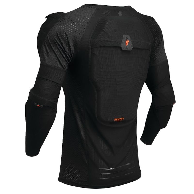 2024 Thor Sentry Stealth Guard Black Chest Protector Motocross Offroad ATV -266654