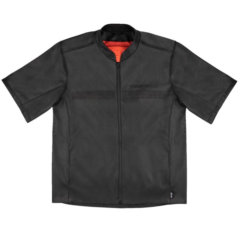 2024 Icon Short Track Street Motorcycle Riding Black Jacket - Pick Size & Color-267923