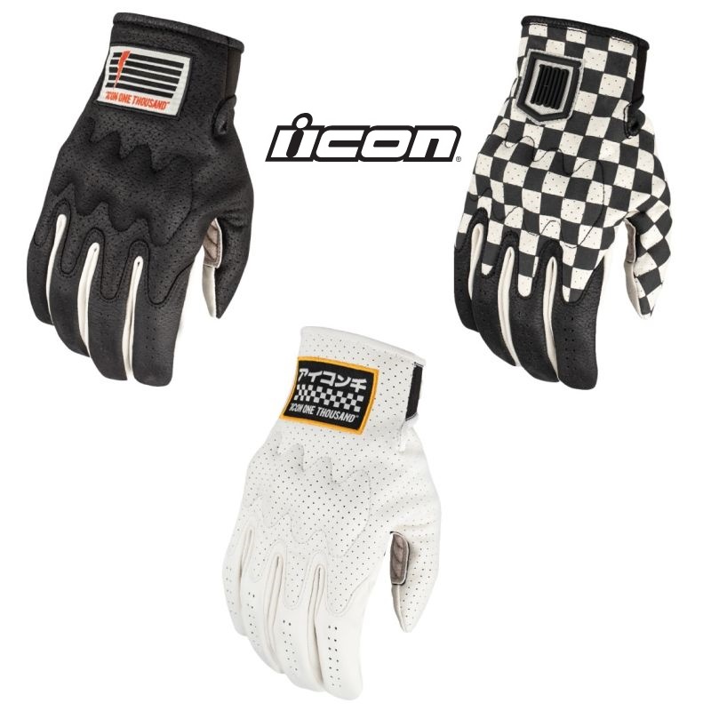 2024 Icon Airform Slabtown Street Motorcycle Riding Gloves - Pick Size & Color-0