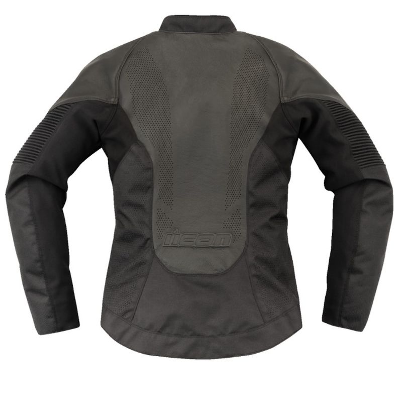 Icon Overlord3 Ce Women Street Motorcycle Black Jacket-269162