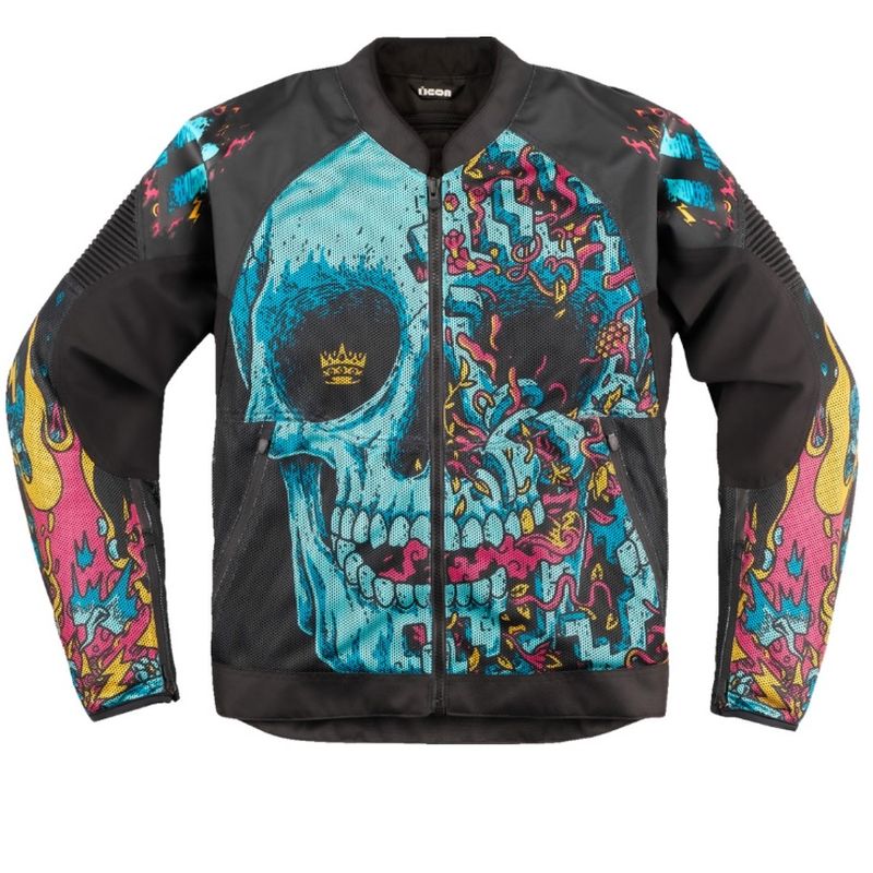 2024 Icon Overlord3 Mesh CE Street Motorcycle Riding Jacket - Pick Size & Color-268399