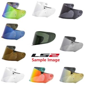 LS2 Citation II Pinlock Ready Outer Replacement Face Shield - Pick Color -0