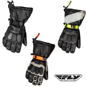 Fly Racing Glacier Waterproof Snow Gloves - Pick Size & Color-0