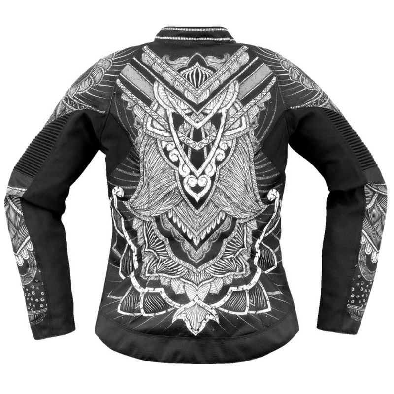 2024 Icon Overlord3 Noble Women Street Motorcycle Black Jacket-269595