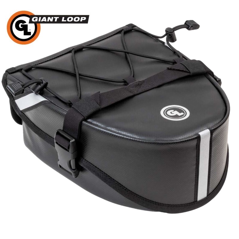 Giant Loop Klamath Tail 4L Vinyl Black Rack Pack-0