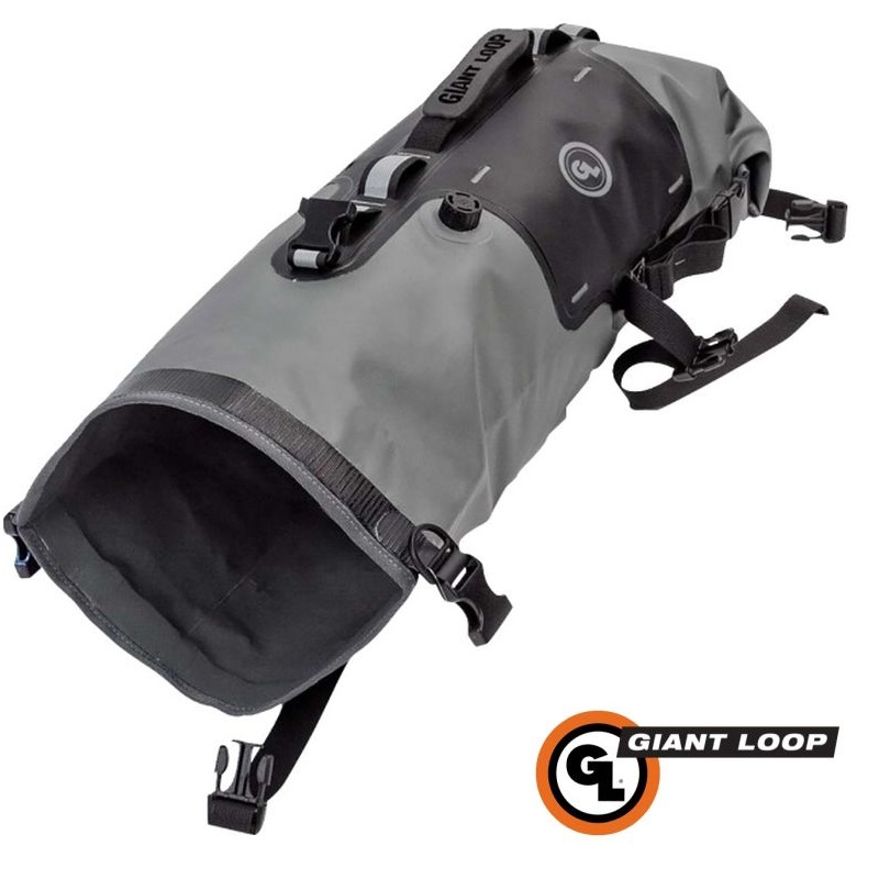 Giant Loop Rogue 17L Black/Gray Dry Bag-0