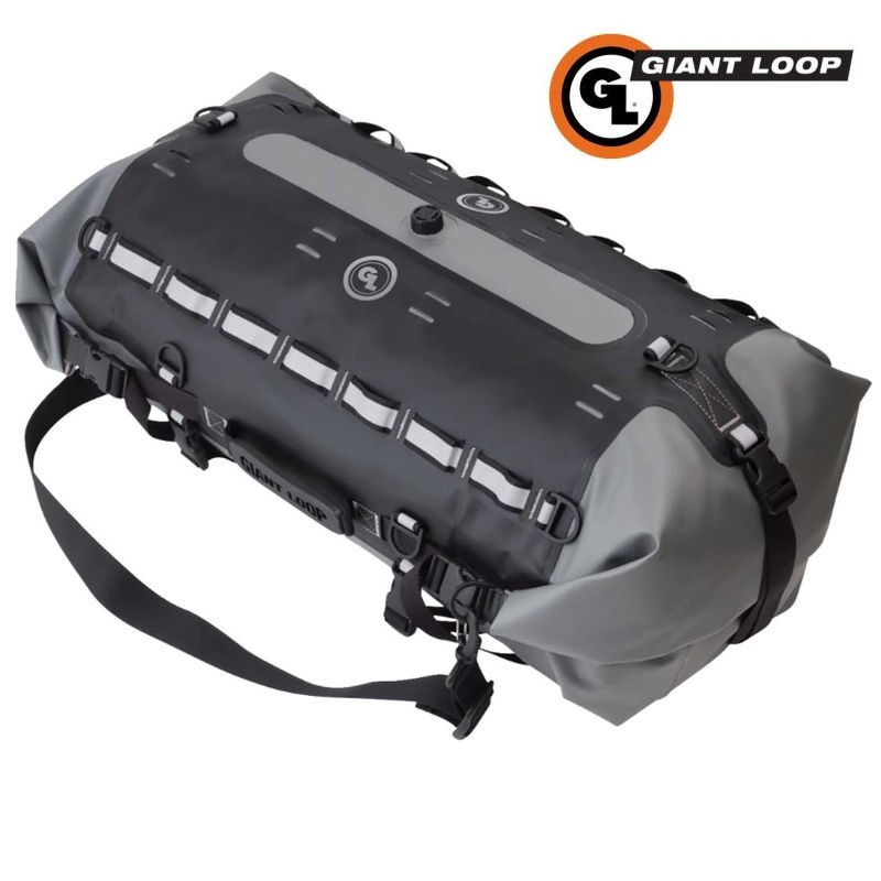 Giant Loop Tillamook 48L waterproof Black/Gray Dry Bag-0