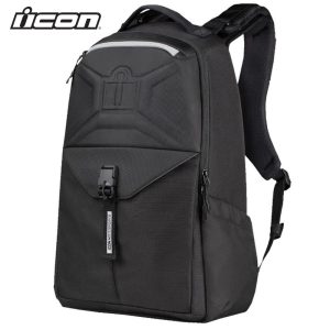 2024 Icon Airflite Adventure Touring - Black Backpack-0