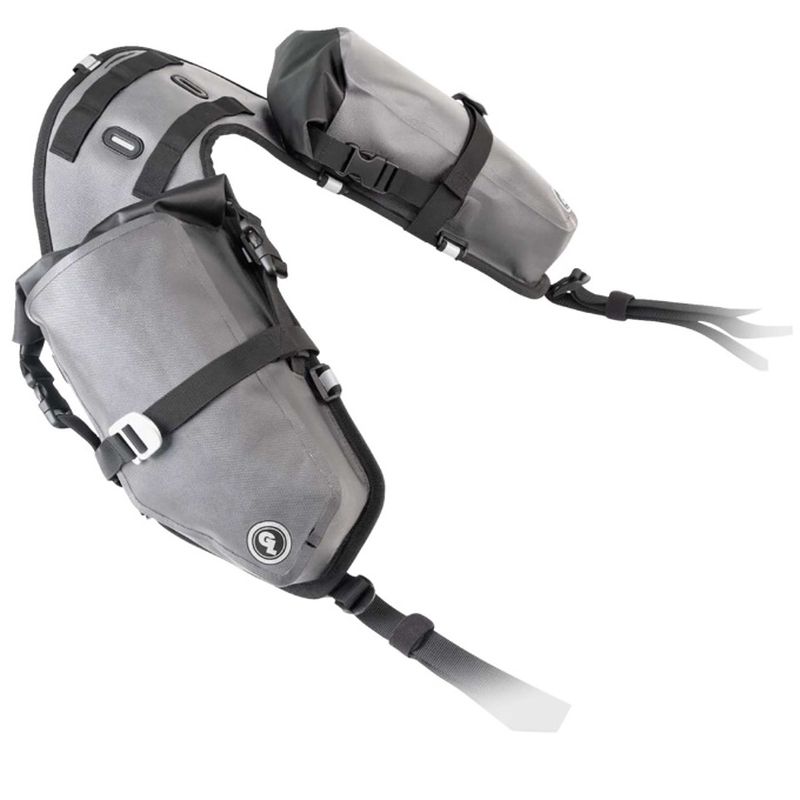 Giant Loop MoJavi 12L waterproof Gray Saddlebag-270552