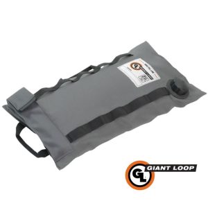 Giant Loop Armadillo 2 Gallon waterproof Fluids Storage Gray Bag-0