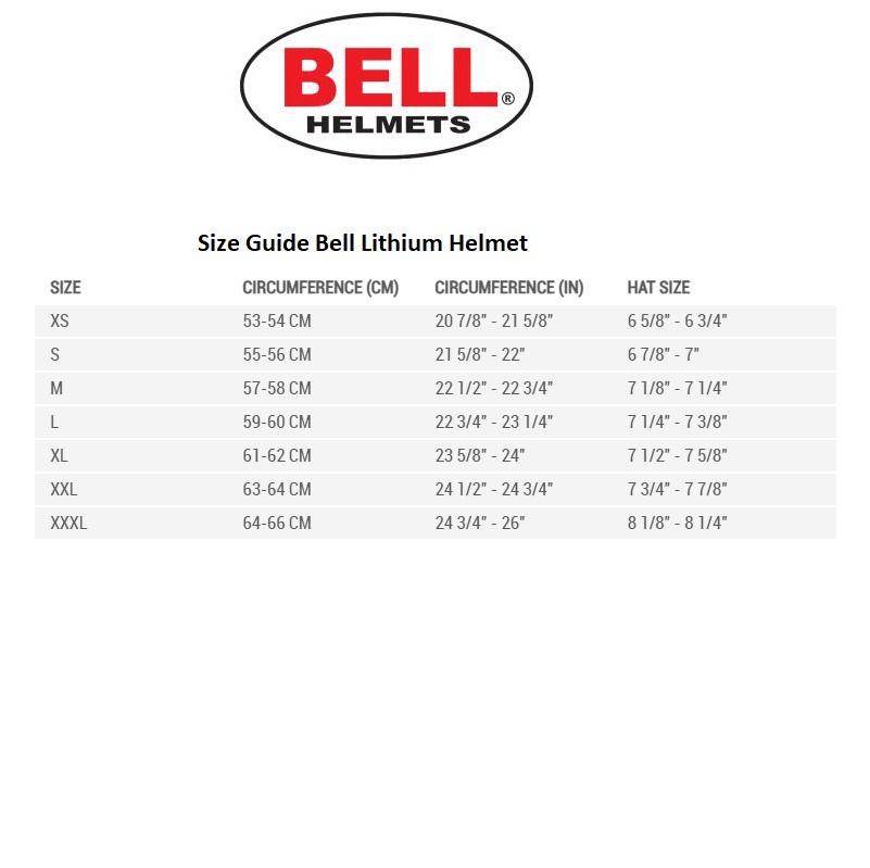 Bell Lithium Full Face Street Motorcycle Helmet - Pick Size/Color-280047