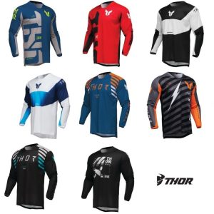 2025 Thor LAUNCHMODE MX Motocross Offroad ATV Jersey - Pick Size & Color-0