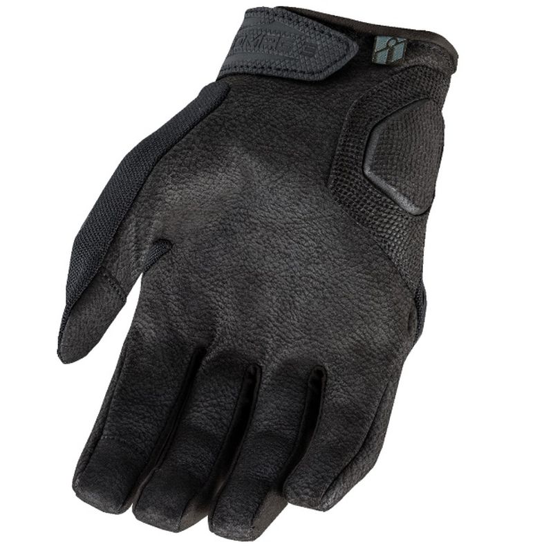 2025 Icon Automag3 CE Street Motorcycle Black Gloves - Pick Size & Color-272964