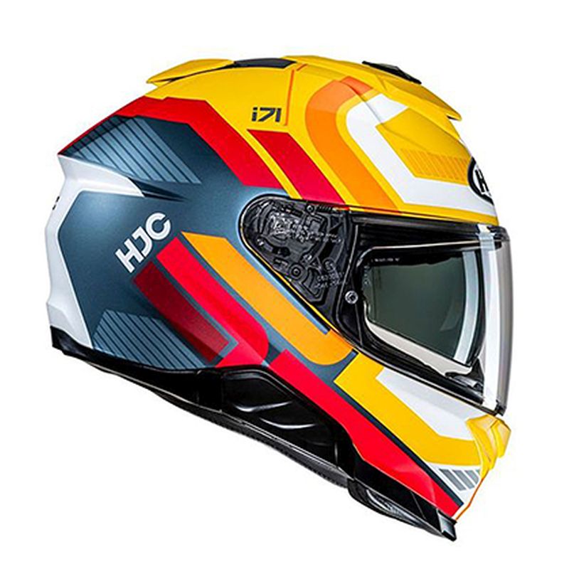 HJC i71 Viz Full Face Street Motorcycle Riding Helmet - Pick Size & Color-273482