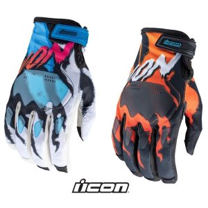Icon Hooligan Rad Dawn Street Motorcycle Riding Gloves - Pick Size & Color-0