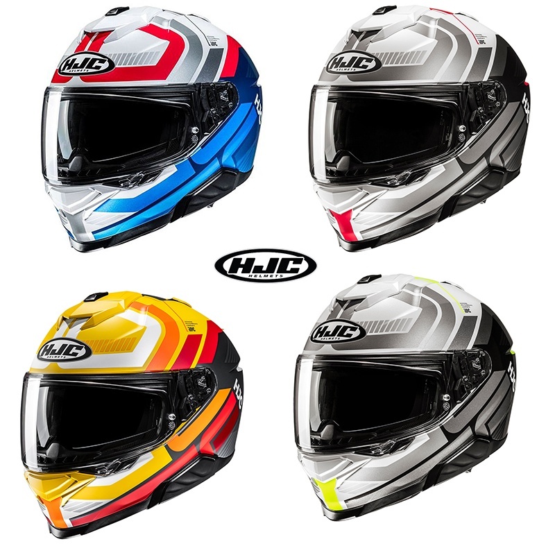 HJC i71 Viz Full Face Street Motorcycle Riding Helmet - Pick Size & Color-273479