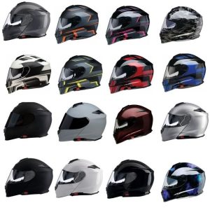 2025 Z1R Solaris 2.0 Modular Motorcycle Helmet - Pick Size & Color-0