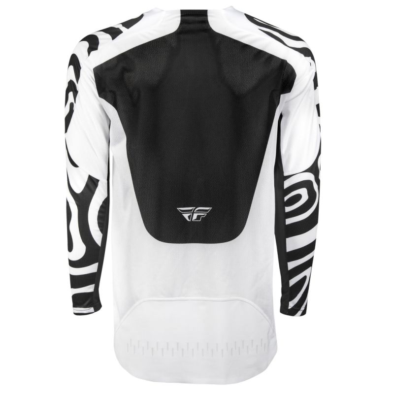 Fly Racing Evolution Dst le Abyss Men Motocross Offroad White/ Black Jersey-274239