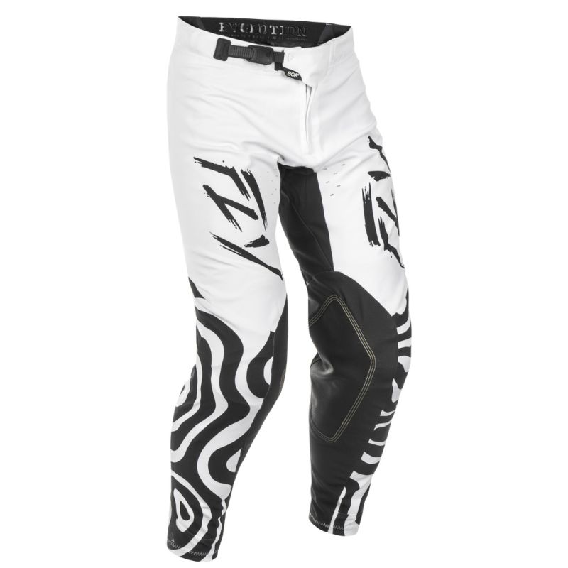 Fly Racing Evolution Dst le Abyss Men Motocross Offroad White/ Black Pants-274256