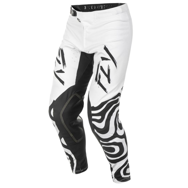 Fly Racing Evolution Dst le Abyss Men Motocross Offroad White/ Black Pants-274253