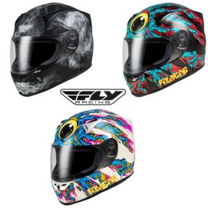 Fly Racing Revolt Full Face Street Motorcycle Helmet - Pick Size & Color-0