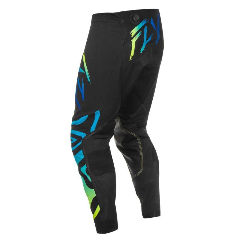 Fly Racing Evolution Dst Zen Motocross Black/Blue/Hi-Vis Pants-275615