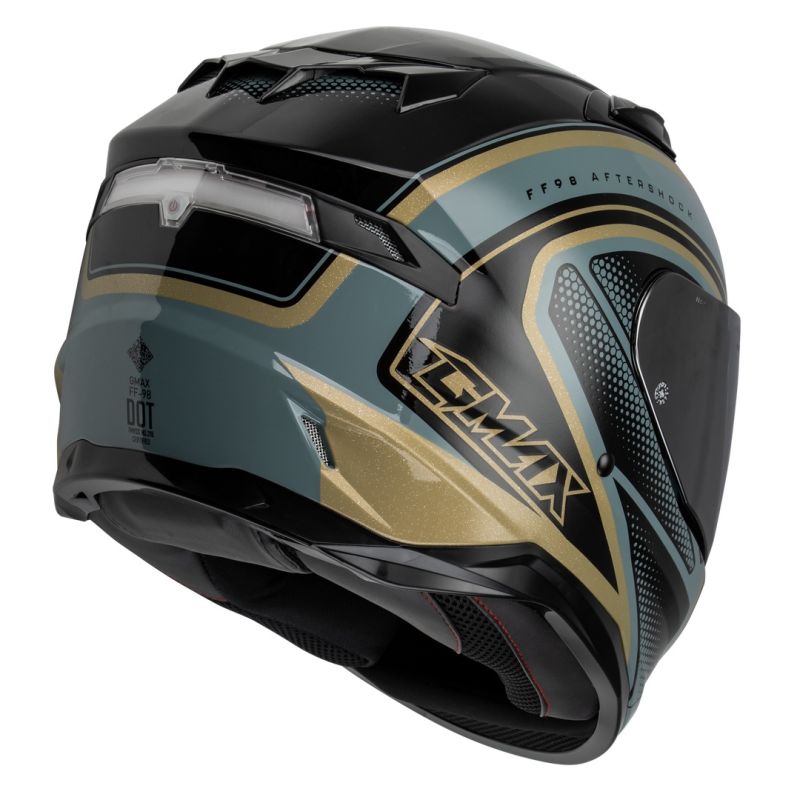 Gmax FF-98 Aftershock Full Face Street Motorcycle Helmet - Pick Size & Color-274599