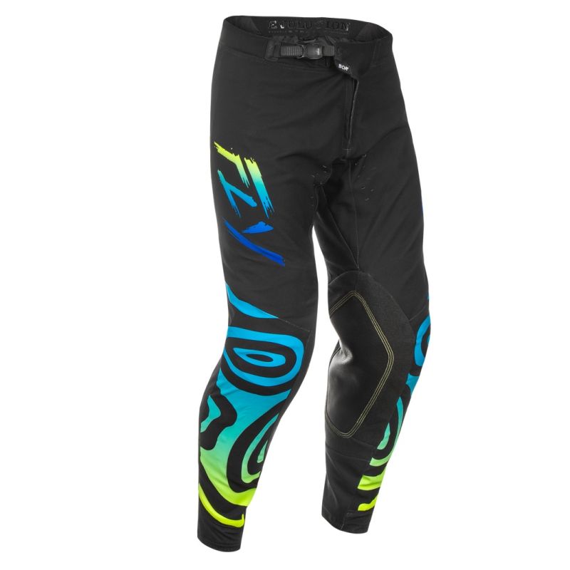 Fly Racing Evolution Dst Zen Motocross Black/Blue/Hi-Vis Pants-275614