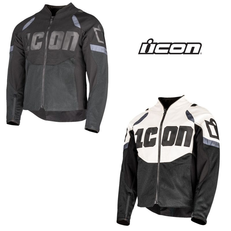 2025 Icon Contra3 Street Motorcycle Mesh/Polyester Jacket - Pick Size & Color-0