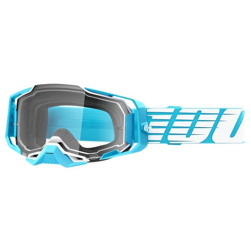 100% Armega Clear Lens Motocross ATV Offroad Goggles - Pick Color-277092