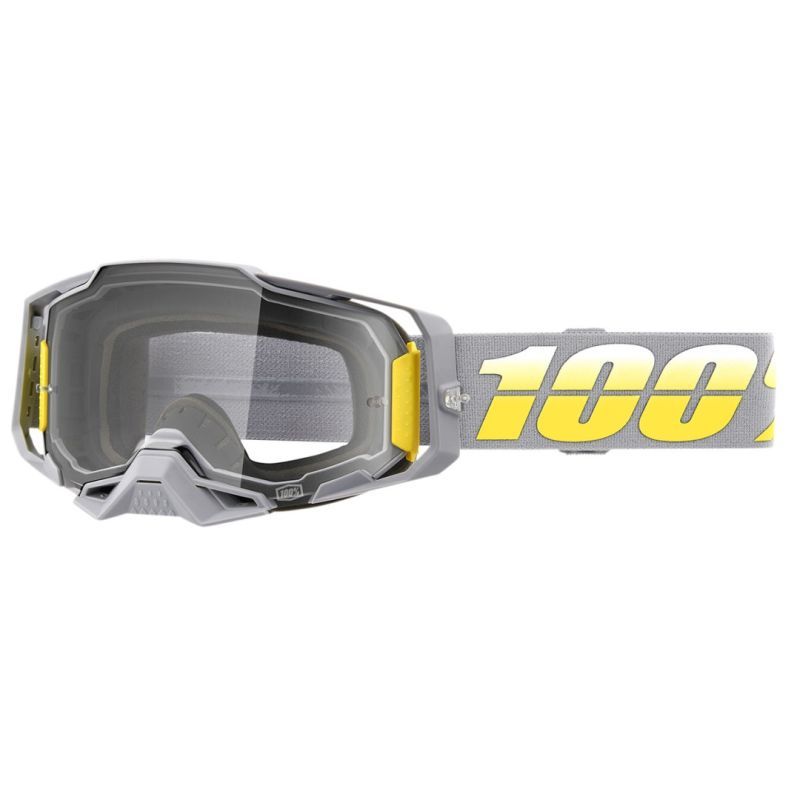 100% Armega Clear Lens Motocross ATV Offroad Goggles - Pick Color-277095