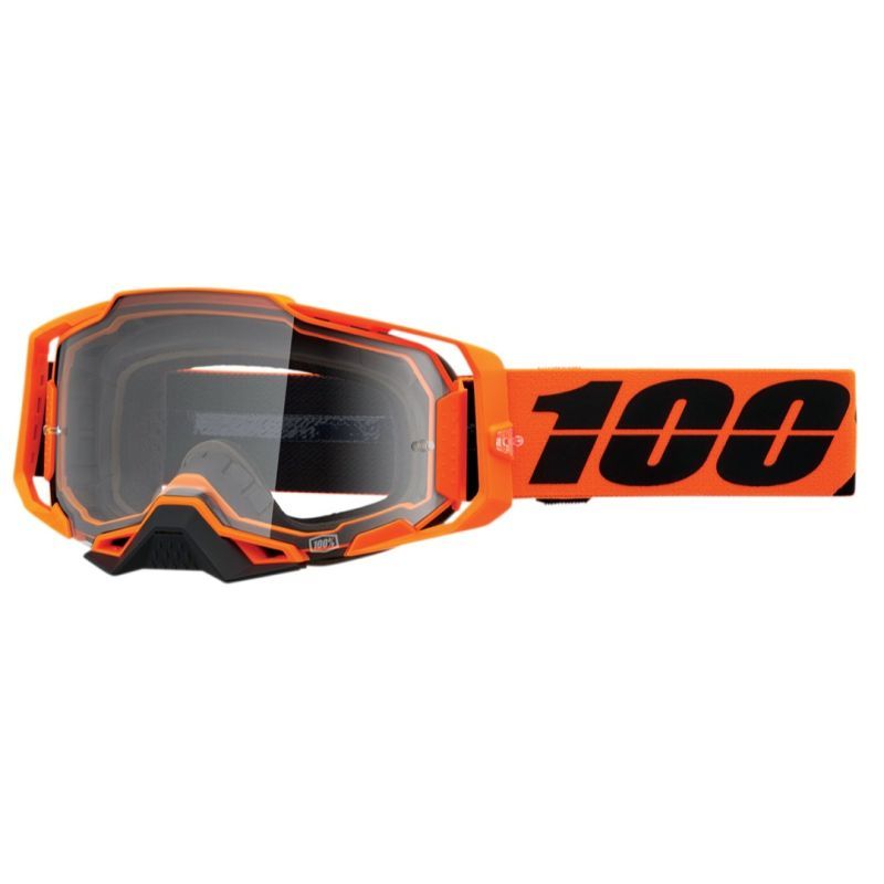 100% Armega Clear Lens Motocross ATV Offroad Goggles - Pick Color-277108