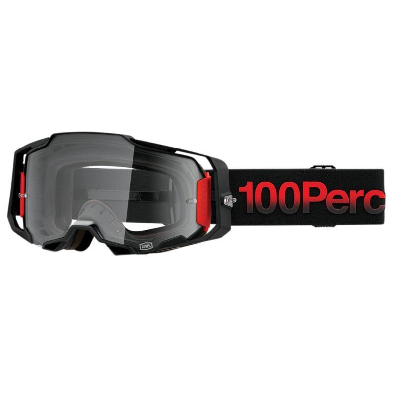 100% Armega Clear Lens Motocross ATV Offroad Goggles - Pick Color-277106