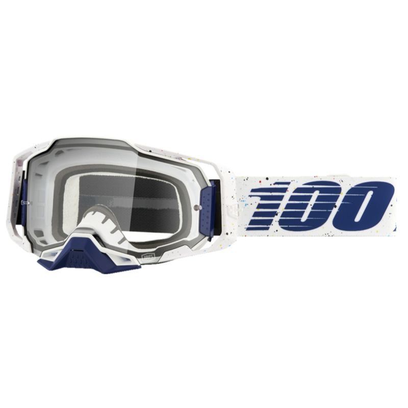 100% Armega Clear Lens Motocross ATV Offroad Goggles - Pick Color-277081