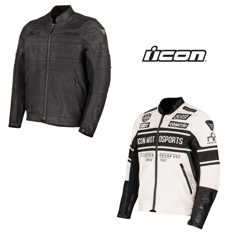 Icon Neo Daytona 2 Street Motorcycle Riding Jacket - Pick Size & Color-0