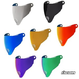 Icon FliteShield Replacement Face Shield Helmet - Pick Color-0