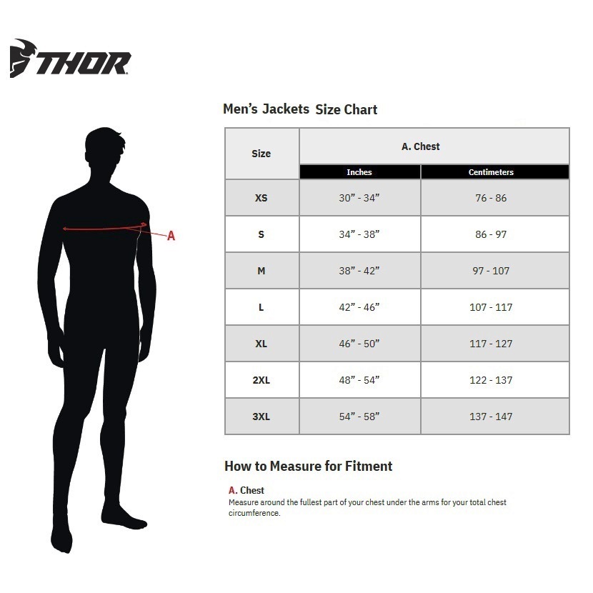Thor Range Waterproof Dual Sport Jacket - Pick Size & Color-278419