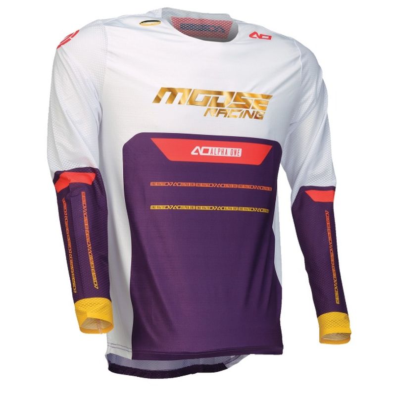 2025 Moose Racing Alpha One MX Motocross Offroad ATV Jersey - Pick Size & Color-278971