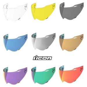 Icon Replacement shield for Domain Helmet - Pick Color-0
