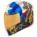 2024 Icon Airframe Pro Full Face DOT Street Motorcycle Helmet - Pick Size/Color-Tejas Libre - Glory-LG